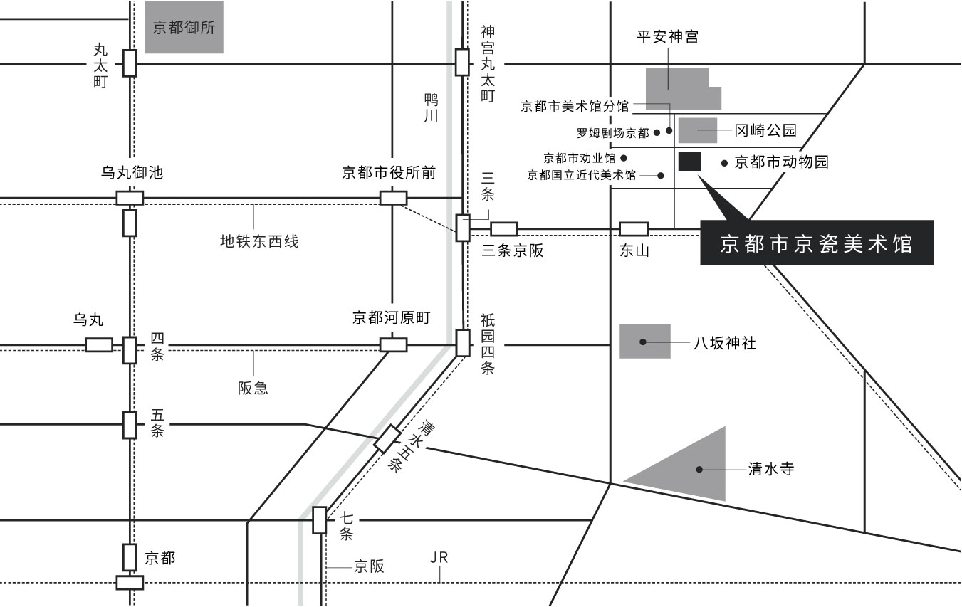京都京セラ美術館マップ